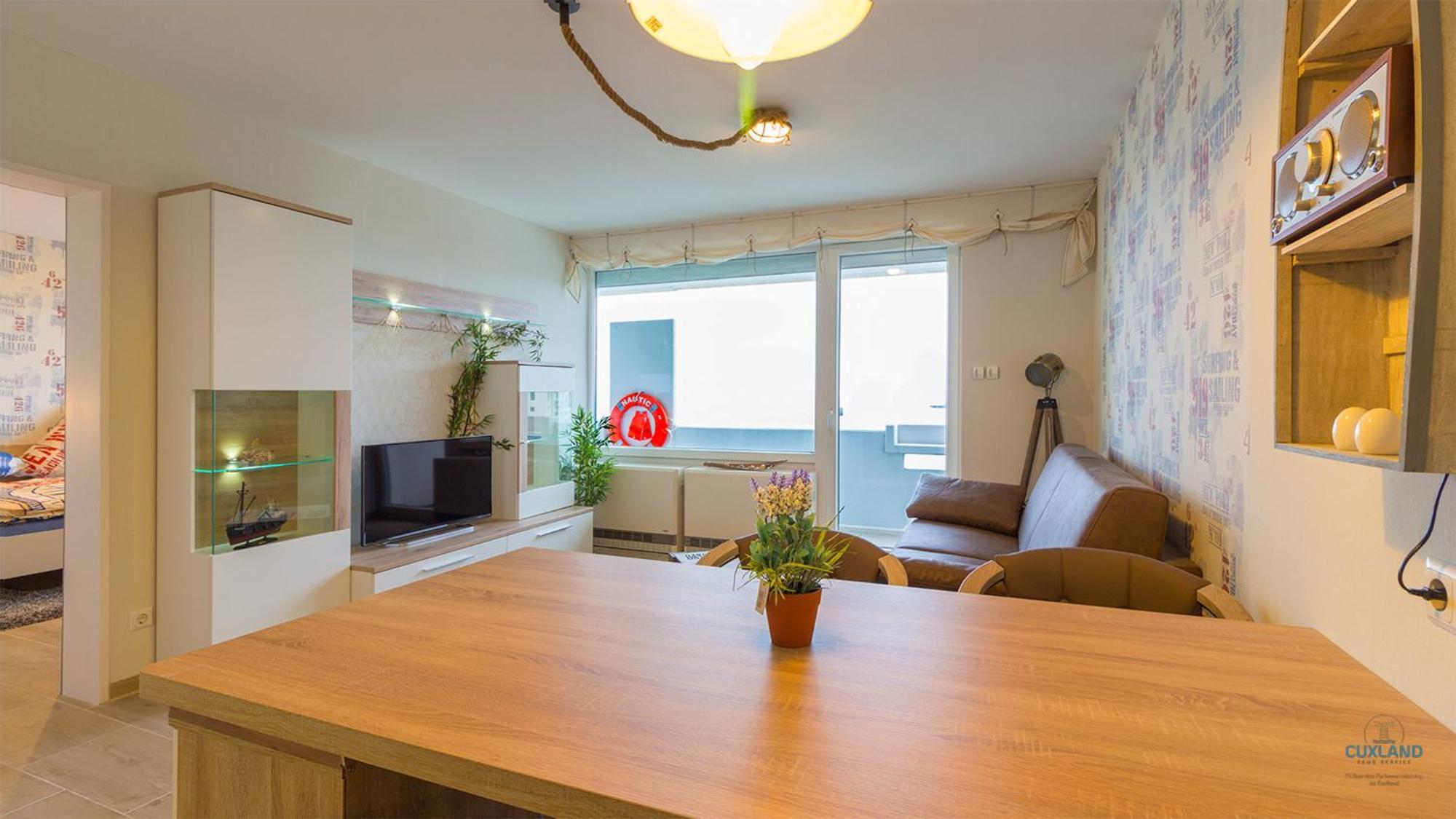 Urlaub Mit Seesicht Haus Nautic Whg.709 Cuxhaven Eksteriør bilde